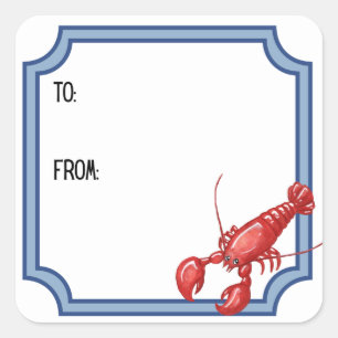 Lobster Gift Sticker