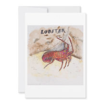 Lobster Greeting Card
