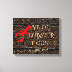Lobster House Canvas Print