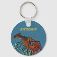 Lobster in the Blue Sea Personalised