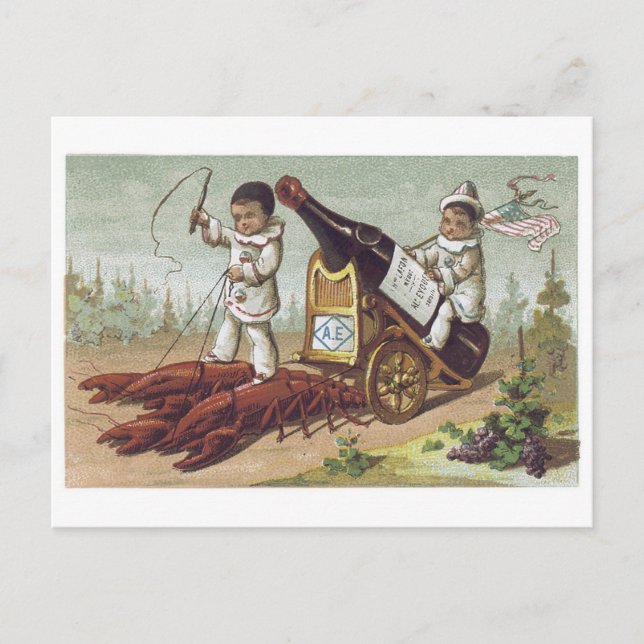 Lobster Kids Postcard (Front)