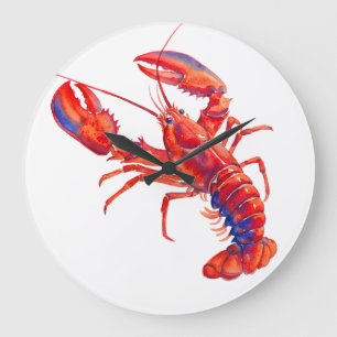 Lobster Large Clock