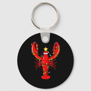 Lobster Lighting Xmas Tree Matching Lobster Christ Key Ring