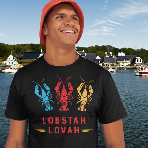 Lobster Lover Down Maine or Cape Cod Vacation T-Shirt