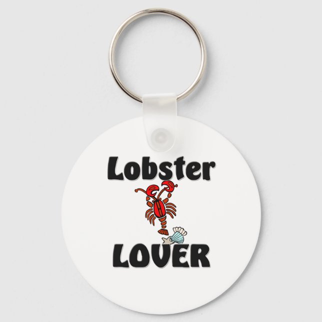 Lobster Lover Key Ring (Front)