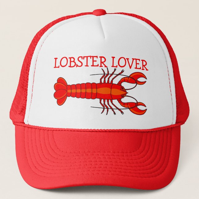 Lobster Lover Trucker Hat (Front)
