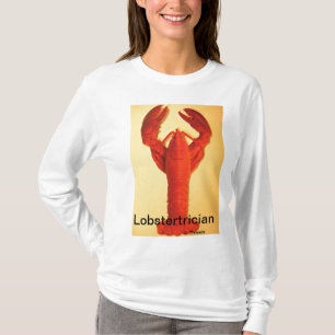 Lobster Lovers Tee shirt. Seafood eaters.