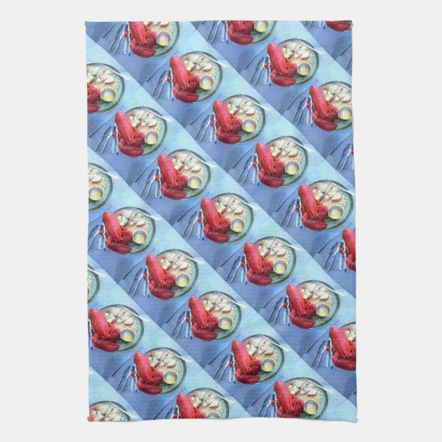 lobster lovers towel (Vertical)
