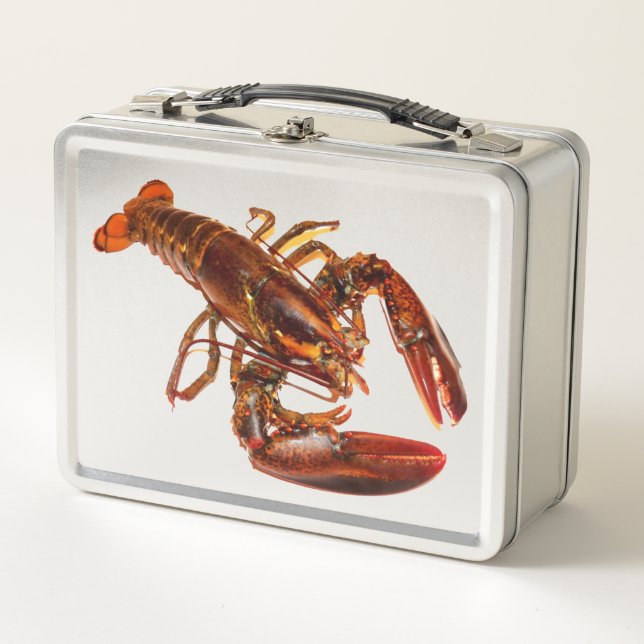 Lobster Metal Lunch Box (Front)