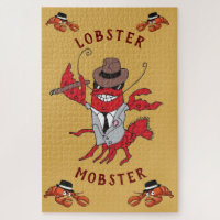 Lobster Mobster 🦞 Funny Cartoon Gangster