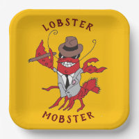 Lobster Mobster 🦞 Funny Cartoon Gangster