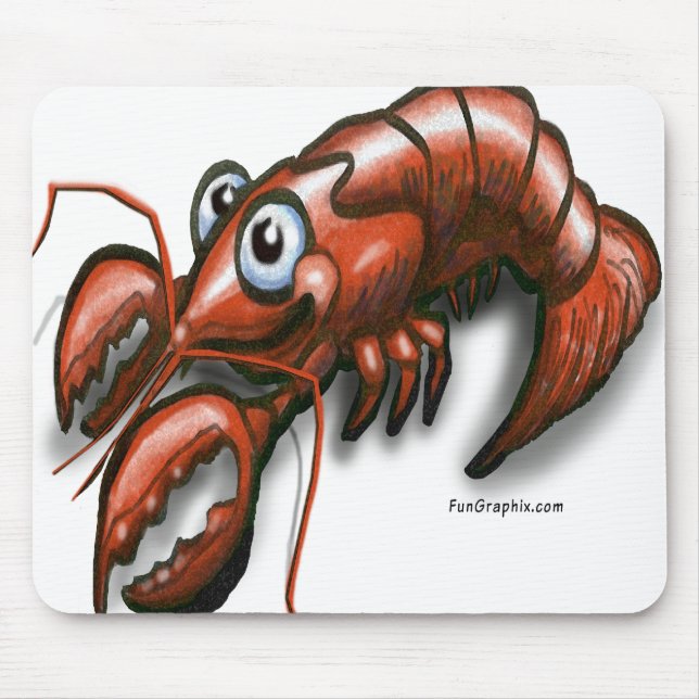 Lobster Mouse Mat (Front)