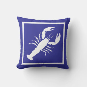 Lobster   Nautical Cushion
