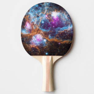 Lobster Nebula - Cosmic Winter Wonderland Ping Pong Paddle
