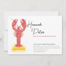 Lobster Party Invitation