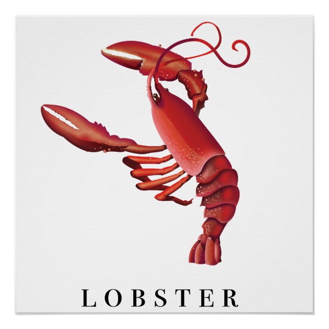 Lobster Poster (Front)