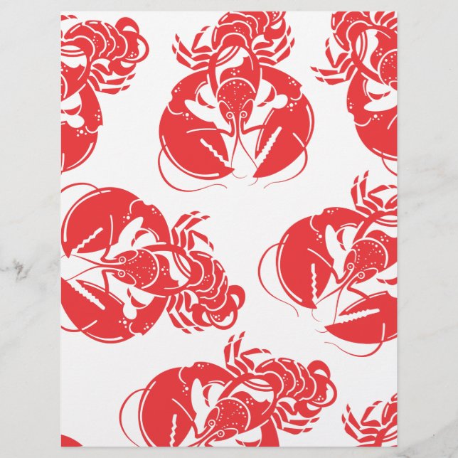 lobster print (Front)