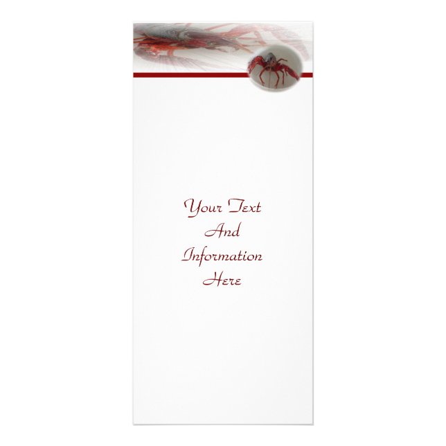 Lobster Rack Card (Front)