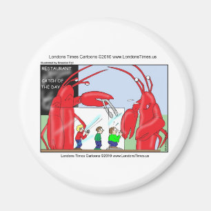 Lobster Restaurant Funny Tees Mugs & Gifts Magnet