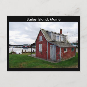 Lobster Shack, Bailey Island, Maine Postcard