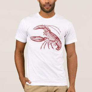 lobster shirt (white)