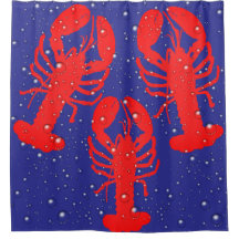 Lobster Shower Curtain