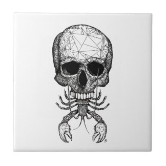 Lobster Skull Tile