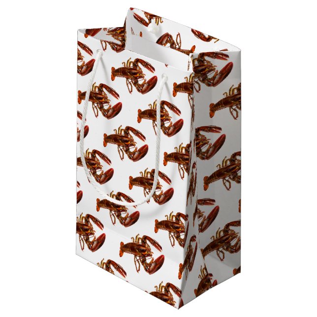 Lobster Small Gift Bag (Front Angled)