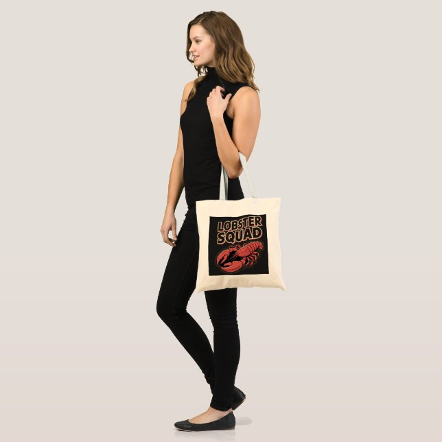 Lobster Squad Tote Bag (Front (Model))