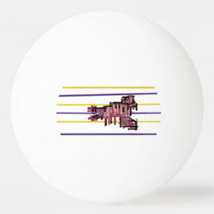 Lobster summer joy ping pong ball