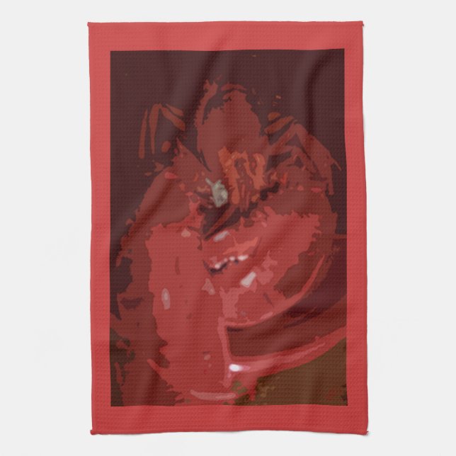 Lobster Tea Towel (Vertical)
