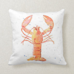 Lobster Throw Pillow