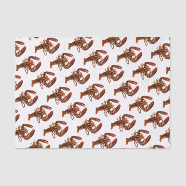 Lobster Tissue Paper (Front)