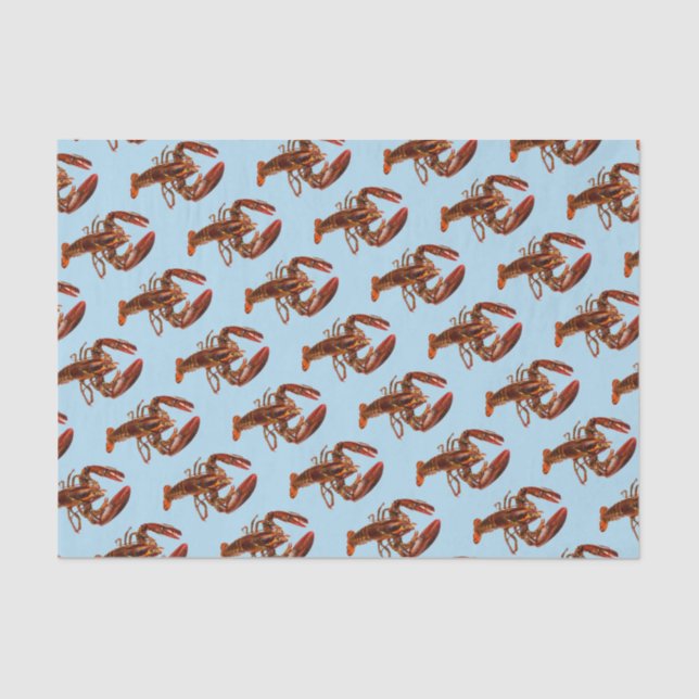 Lobster Tissue Paper (Front)