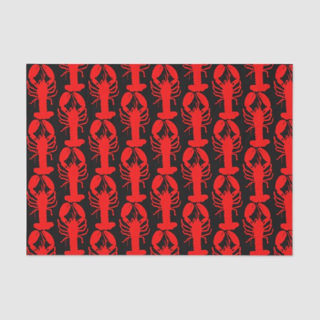 Lobster Tissue Paper (Front)