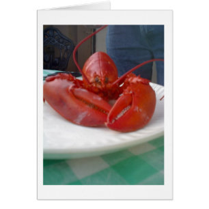 **LOBSTER** WALKS INTO A RESTURANT