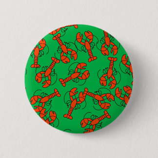 Lobster Wallpaper 6 Cm Round Badge