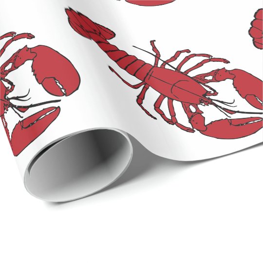 Lobster Wrapping Paper | Zazzle.co.uk