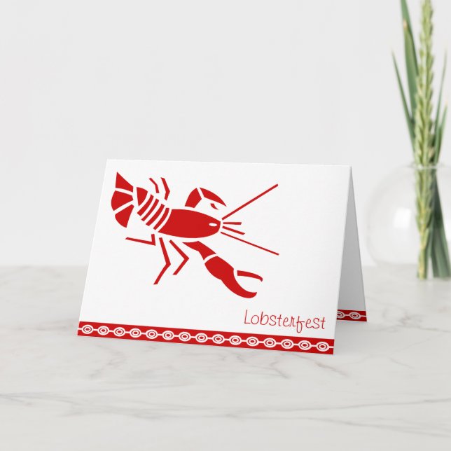 Lobsterfest Invitation (Front)