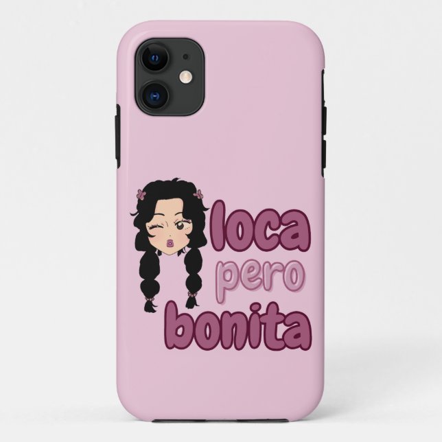 Loca Pero Bonita  Case-Mate iPhone Case (Back)