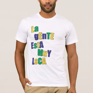 Loca Tee Yellow Green Blue