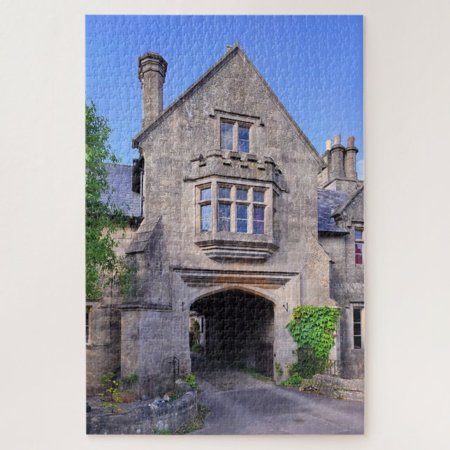Local Architecture, Somerset, UK. Jigsaw Puzzle (Vertical)