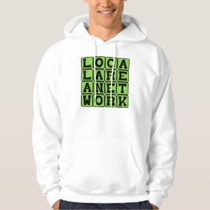 Local Area Network, LAN Networking Hoodie