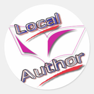 Local Author Stickers