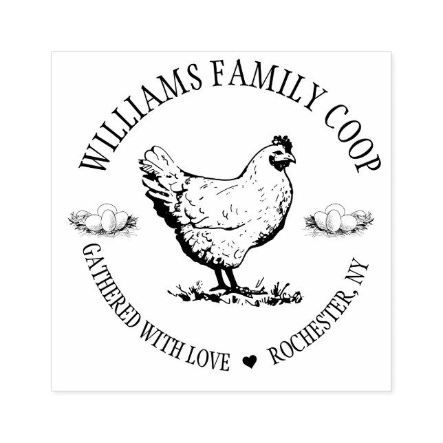 Local Egg Dealer Labels,Farmers Market  Rubber Stamp (Imprint)