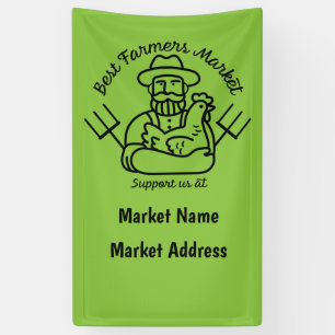Local farmers Market  Banner