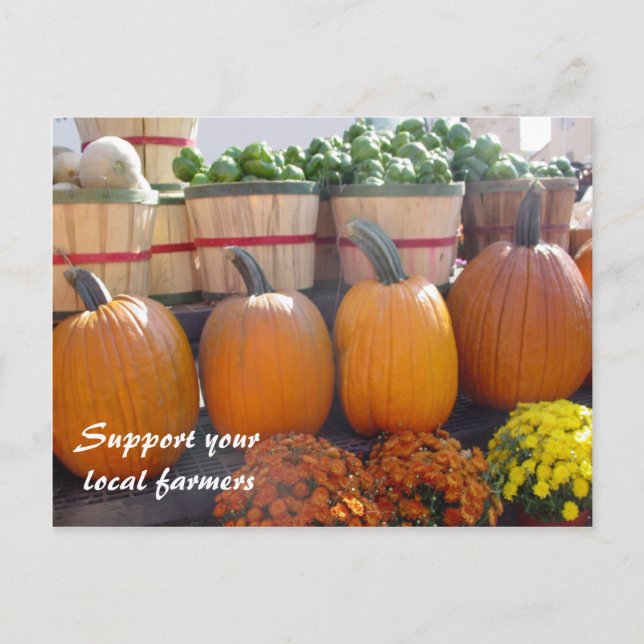 Local Farmers Postcard (Front)