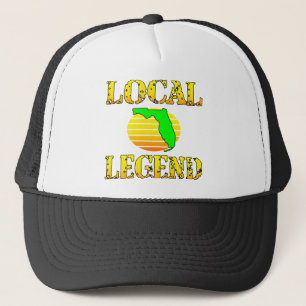 Local Florida Legend  #USAPatriotGraphics  © Trucker Hat