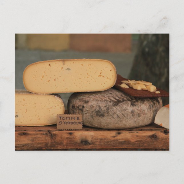 Local french cheese postcard (Front)