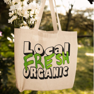 Local Fresh Organic Tote Bag